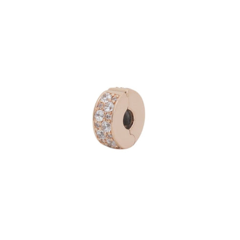 パンドラ PANDORA Clear Pav Clip Charm ブレスレットチャーム 781817CZ レディース ローズゴールド